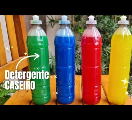 Receita de Detergente Caseiro – Só 3 INGREDIENTES!