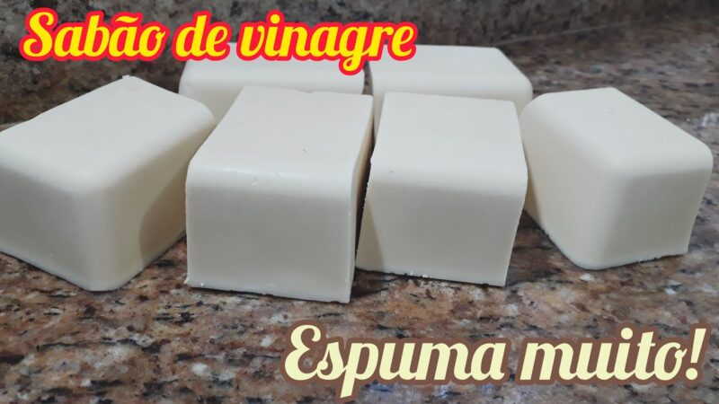 Receita de sabão caseiro de vinagre – Muito fácil!