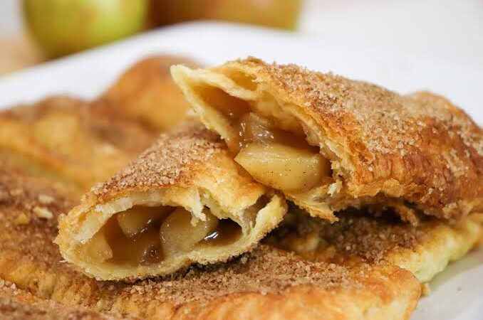 Receita de Folhado de Maçã na Air Fryer